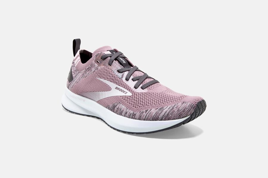 Brooks Israel Levitate 4 Road Running Shoes Womens - Pink/White - ILY-481572